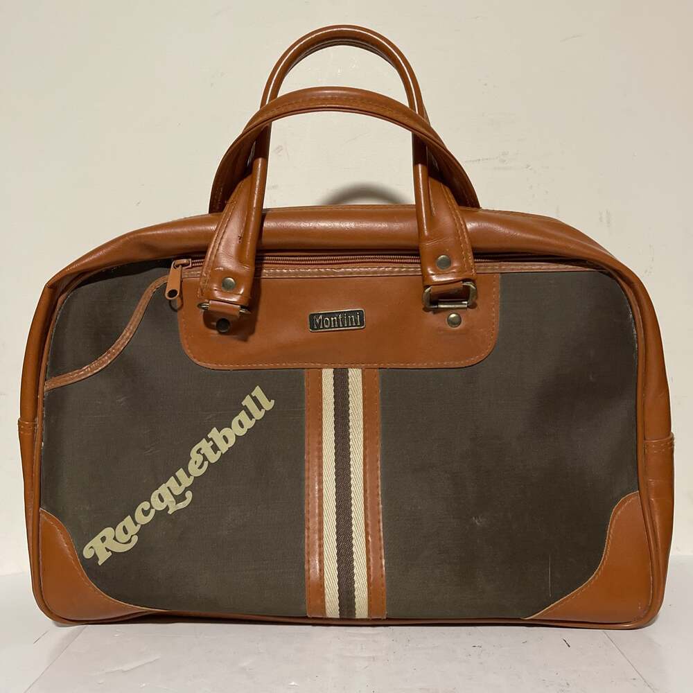 CARLO MONTINI Racquetball Bag (Regent Sports Corp., VTG)